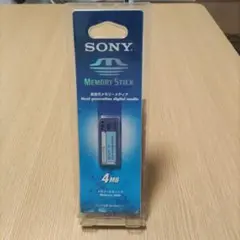 ［希少］SONY Memory Stick 4MB
