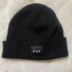 HUF 黒 ニット帽