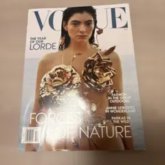 VOGUE 10月号 Lorde表紙