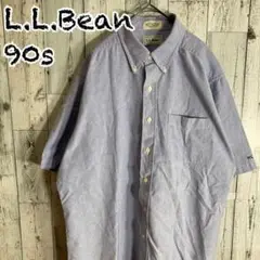 211【90s】エルエルビーンボタンダウンシャツアウトドアワーク系