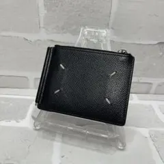 (美品)大人気、メゾンマルジェラ、マネークリップ、オールレザー、シボ革、人気色のサムネイル