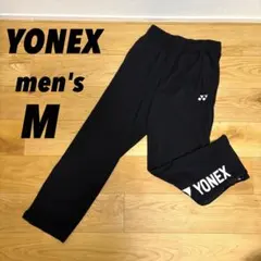 ヨネックス テニスウェア バドミントン ジャージ ロングパンツ 黒 メンズM