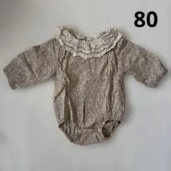 tete a tete 花柄ロンパース 80