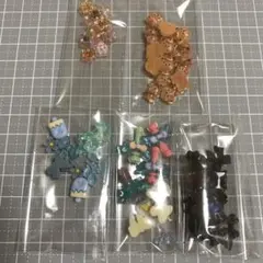 【B】ネイルパーツ まとめ売り クマ 熊 花 リボン ハート 青 黒 ブラック