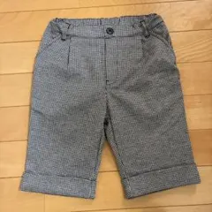 チェック柄 半ズボン