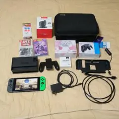 Nintendo Switch本体とソフト&周辺機器セット