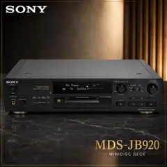 完動品】極美品 SONY MDS-JB920 MDプレイヤー 純正リモコン付 - メルカリ