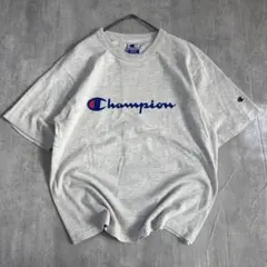 A864 USA製 チャンピオン シングルステッチ ロゴT L相当 メンズ 良品