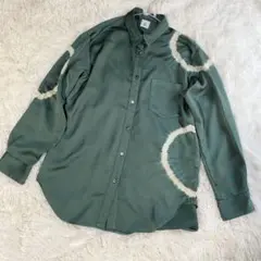 定価2.4 ロク ユナイテッドアローズ 長袖シャツ サテン しぼり染め