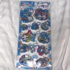 【新品未開封】あわわちゃん　スパンコールパーティ　シャカシャカシール
