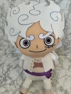 ワンピース ルフィ ギア5 めちゃもふぎゅっとぬいぐるみ タグ付き 未使用品のサムネイル