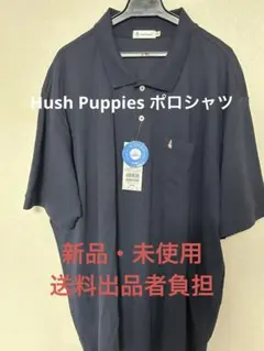 Hush Puppies ポロシャツブラックのサムネイル