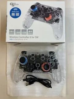 【新品】ワイヤレスコントローラー　Nintendo Switch対応