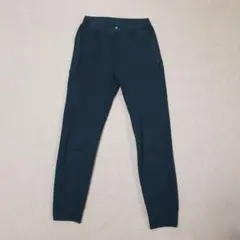 ブラックスウェットパンツ 150cm ジッパーポケット付き
