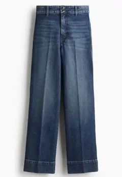 【試着のみ】H&M ワイドハイドニム 32サイズのサムネイル