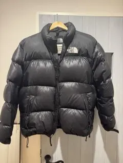 超美品　ノースフェイス ヌプシ　ダウン　センターロゴ　Sサイズ THE NORTH FACE / ザ・ノース・フェイス WHITE LABEL NOVELTY NUPTSE