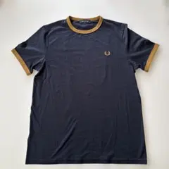FRED PERRY リンガーTシャツ ネイビー Mサイズのサムネイル