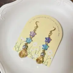 流れ星ピアス