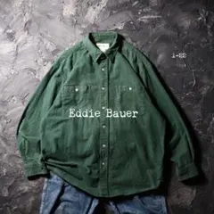 eddie bauer ネルシャツ