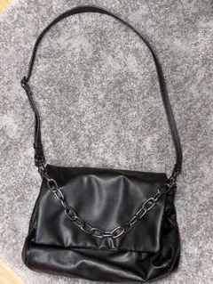 零*愛様 【ZARA】フェイクレザーバック　メンズ
