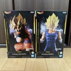 プライズ　ドラゴンボールＺ　grandista フィギュア　孫悟空　ベジータ
