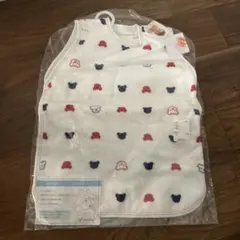 クマ柄 スリーパー 0-3ヶ月 綿100%