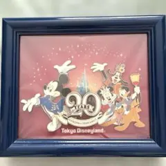 東京ディズニーランドの開園20周年記念　ピンバッジセット