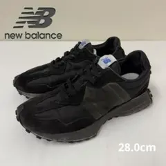 New Balance MS327 ブラック メンズスニーカー　28.0cm