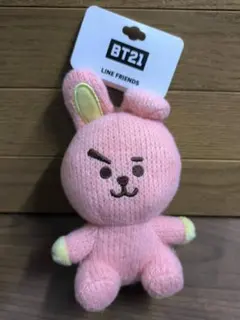 紙タグ付 BT21 ニットマスコット COOKY ジョングク ぬいぐるみ BTS