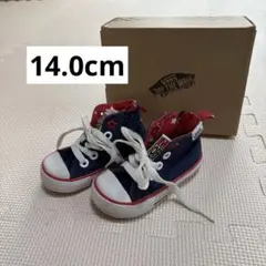 VANS OF THE WALL ベビーシューズ ネイビー 14.0cm