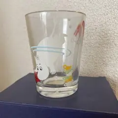 アラビア ムーミン柄　ガラスコップ