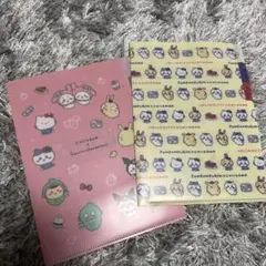 ちいかわ×サンリオキャラクターズ クリアファイルセット