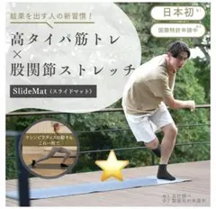 RELANESS SlideMat スライドマット 筋トレ ヨガマット　新品のサムネイル