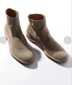 BEAUTY&YOUTH UNITED ARROWS ジップ スエードブーツ