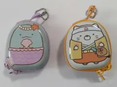 すみっコぐらし ころりん缶ケース2個セット とかげ人魚姫&ねこ桃太郎