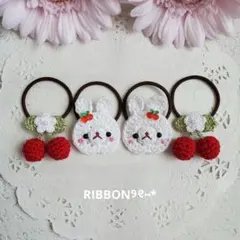 ୨୧ヘアゴムセットJ-323୨୧ベビー&キッズ⑅﻿ハンドメイド⑅﻿ - メルカリ