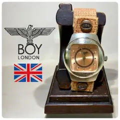 イギリス BOY LONDON ボーイロンドン ユニオンジャック 腕時計ゴールド