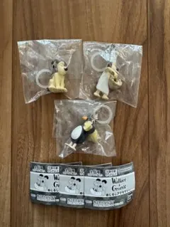 【新品】Wallace&Gromit ウォレスとグルミット ガチャ 3点セット