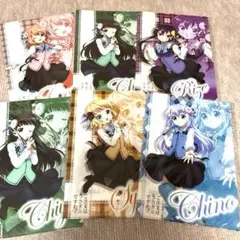 ご注文はうさぎですか？クリアファイル6枚セット