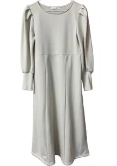 スウェットロングワンピース