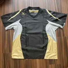 美品 Mizuno ミズノ ピステ ウォームアップウェア 半袖