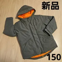 新品 NAVY 中綿ジャケットコート 150