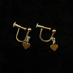 730遺品整理品　イヤリング　ゴールド？　金？　メッキ？　ヴィンテージ