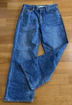 美品 ニコアンド ワイドパンツ　デニム