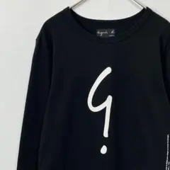 Agnes b アニエスベー　ロンT カットソー　ブラック　サイズ2