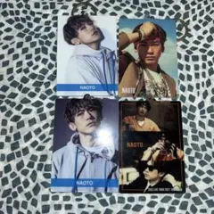 三代目　片岡直人　NAOTO アクリルキーホルダー4個セット