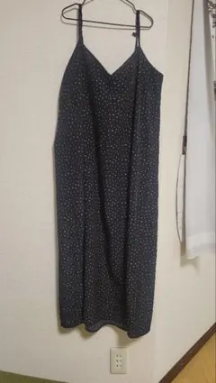 earth music&ecology キャミワンピース ネイビー