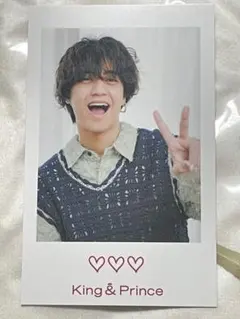 キンプリ HEART 通常盤　会場限定特典　チェキ風トレカ　髙橋海人