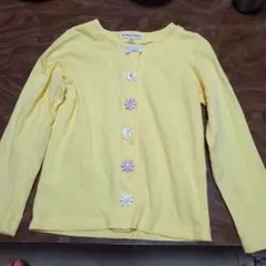 120 イエロー　カーディガン