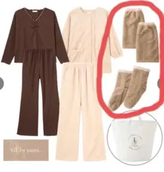 しまむら yumi ルームソックス、レッグウォーマー M